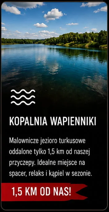 Kopalnia Wapienniki - Bar Czarny Kogut - Sulejów